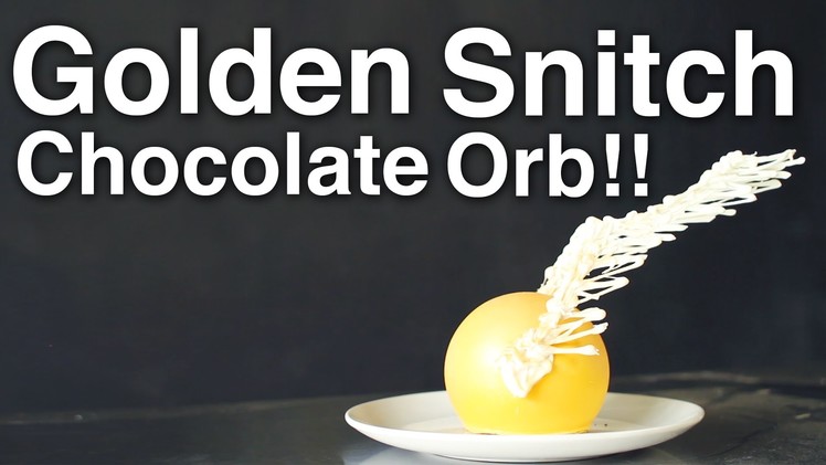 Harry Potter Golden Snitch Chocolate Orb!!