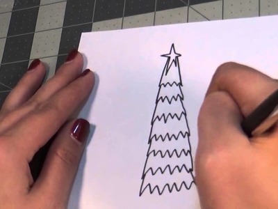 Holiday Doodle Tutorial - Christmas Trees and Presents