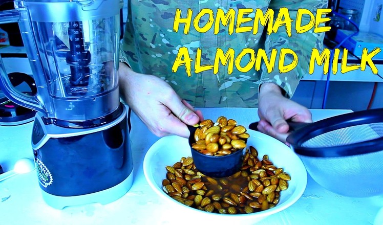 Homemade Almond Milk - Food Hack