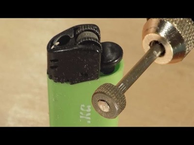 Homemade Milling Cutter  For Engraver From Cigarette Lighter