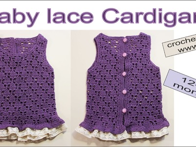 How to crochet jacket Baby cardigan Baby sweater design PART2 #baby_crochet