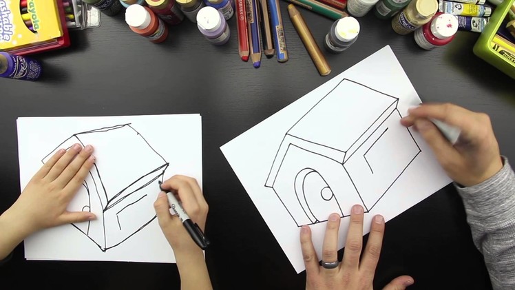 How To Draw A House