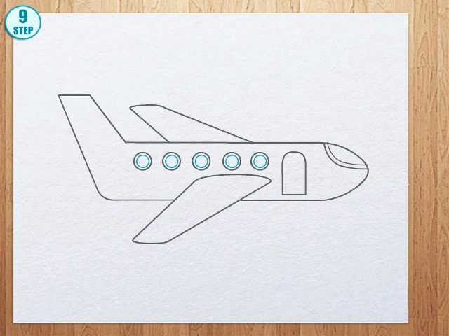 How to draw a plane