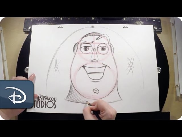 How-To Draw Buzz Lightyear From ‘Toy Story’ | Walt Disney World