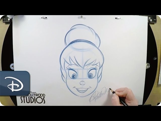How-To Draw Tinker Bell | Disney’s Hollywood Studios