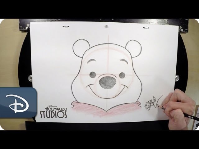 How-To Draw Winnie The Pooh | Walt Disney World