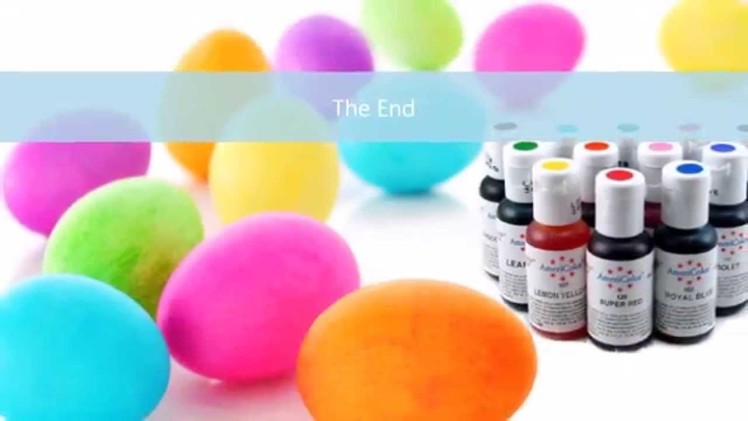 How to Dye or Color Easter Eggs with Food Coloring and Stickers
