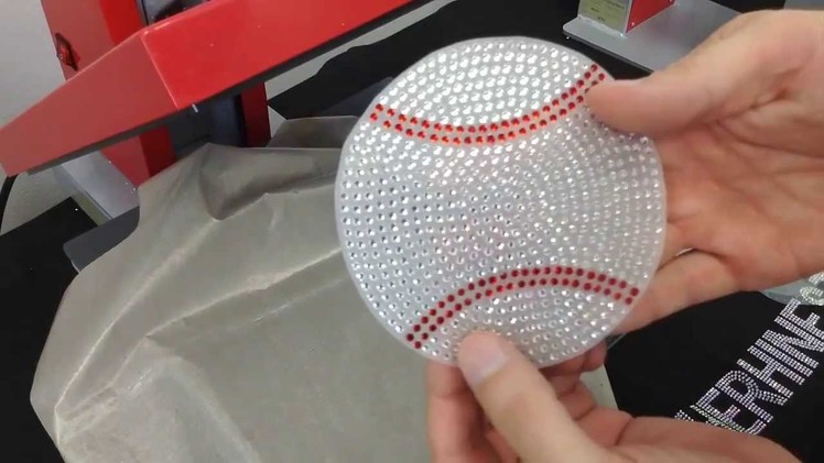 How to Make a Baseball Rhinestone Car Window Decal Bling-N-E-Thing The Rhinestone World