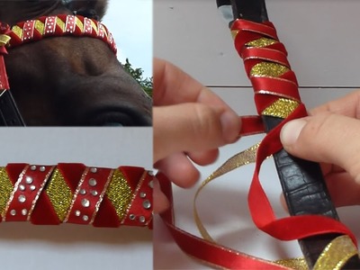 How to Make a Diamante Showing Browband