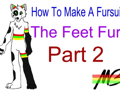 How To Make a Fursuit Tutorial- The Feet Fur Process (Part 2)