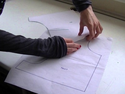 How to make a Peter pan Collar Part 1 - Draft the base