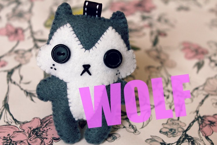 How to Make a Super Cute Wolf Plushie!