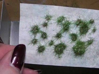 How to make grass tufts