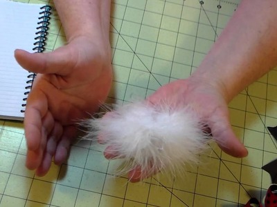 HOW TO make your own feather puff