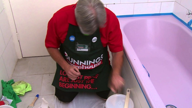 How To Paint A Bath Tub - DIY At Bunnings