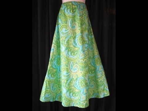 How to Sew a Simple Skirt