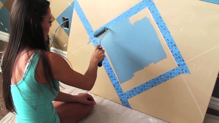 Jessica Sutton teaches you how to paint an argyle design