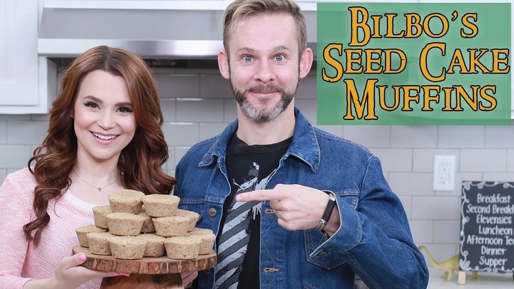 LORD OF THE RINGS HOBBIT MUFFINS ft Dominic Monaghan - NERDY NUMMIES