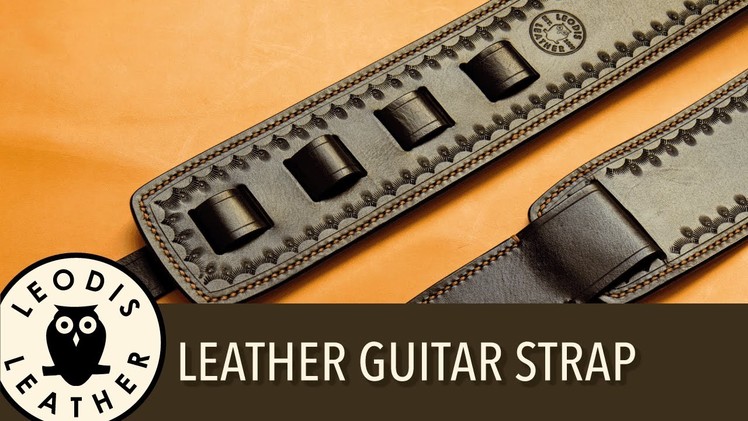 Making a Leather Guitar Strap (1 Hour)