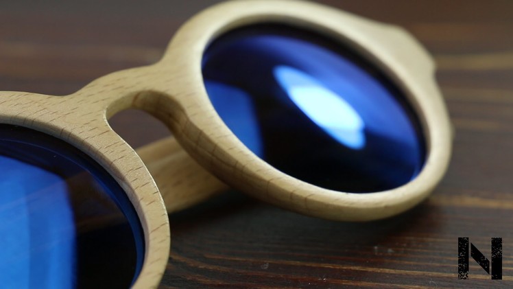 Making wooden sunglasses