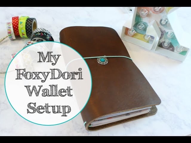 My FoxyDori Traveler's Notebook Wallet Setup