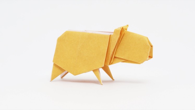 Origami Capybara (Jo Nakashima)
