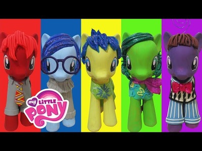 Play Doh "INSIDE OUT" Joy Sadness Disgust Anger Fear Inspired Costumes My Little Pony