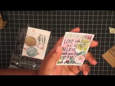 Pocket Letter Swap Reveal - Shabby #2