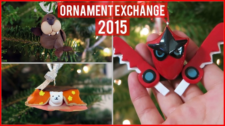 PokeRanger, Cats, Walruses Oh My! || Polymer Clay Ornaments 2015