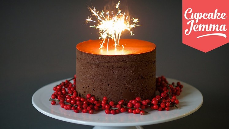 Recipe for the Richest Chocolate Truffle Cake ever! | Cupcake Jemma