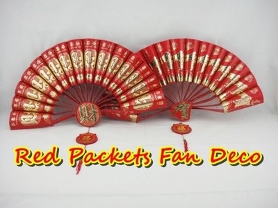 Red Packet Craft - Fan Decoration