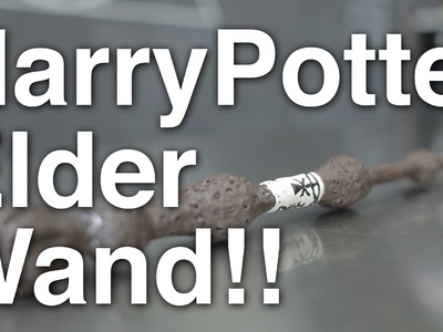 Replica DIY Harry Potter Elder Wand!!