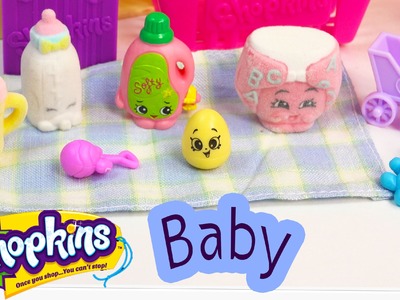 Shopkins Season 2 Fluffy Baby So Cool Fridge Refrigerator Toy Playset Mini Eggs Playing Video