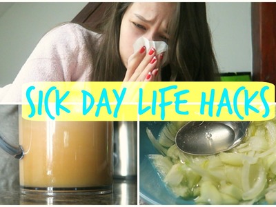Sick Day Life Hacks | How To Fight a Cold or Flue Naturally