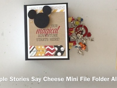 Simple Stories Say Cheese Mini File Folder Album