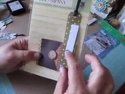 Tag Time Tues. #18~Quick & Easy Tag Embellishments Using Scraps