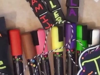 The BEST Chalk Markers EVER ~ Chalk-Ola Wet Wipe Markers