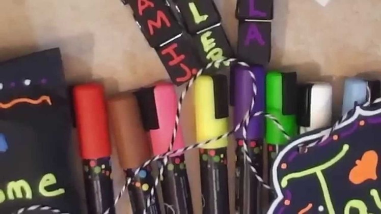 The BEST Chalk Markers EVER ~ Chalk-Ola Wet Wipe Markers