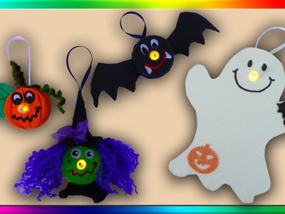 4 Tealight Halloween Crafts