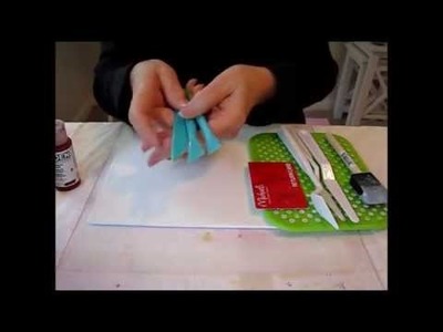 Acrylic Painting Tutorial -  Gesso Texture on canvas