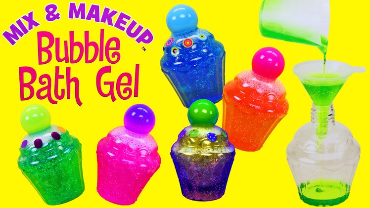 Bubble Bath Gel Maker! DIY Cupcake Shower Gel for the Tub Alex Toy Review + Ariel by DisneyCarToys