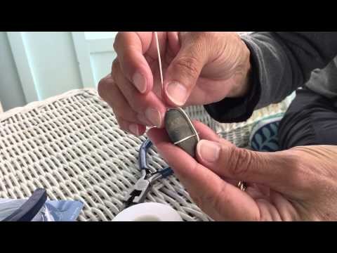 Create a Wire Wrapped Pendant with a River Rock