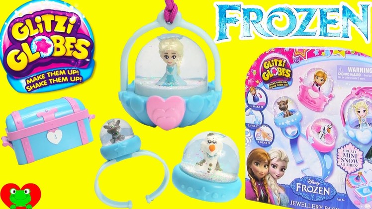 Disney Frozen Glitzi Globes with Elsa, Olaf, Kristoff, and Sven