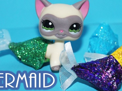 DIY how to make Mermaid Tails for LPS and Dolls | Alice LPS