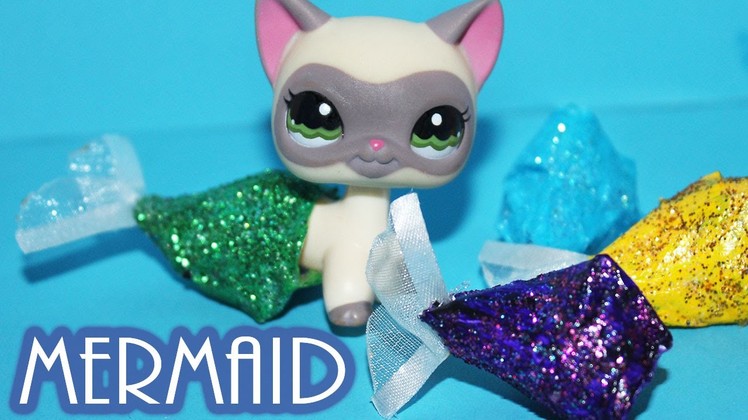 DIY how to make Mermaid Tails for LPS and Dolls | Alice LPS