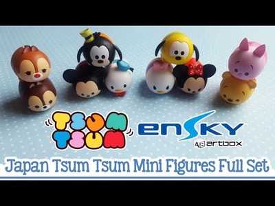 Ensky Artbox Tsum Tsum Mini Figures Full Set