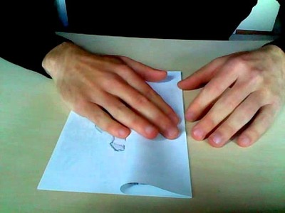 Folding an 8 page (1 sheet of paper) 'zine