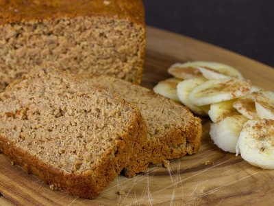 Gluten Free Banana Bread - Vegan Recipe (No eggs, Dairy or Oil)!