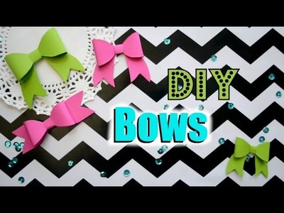 Handmade Bows Without Special Tools