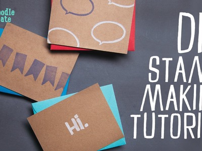 How To Carve Your Own Rubber Stamps